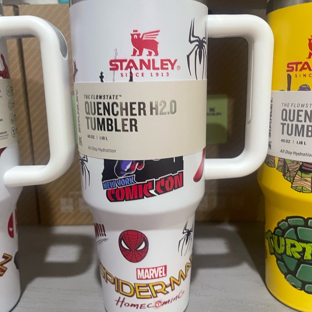 Stanley Light Blue Tumbler with Handle